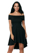 Sexy Black All The Rage Skater Dress